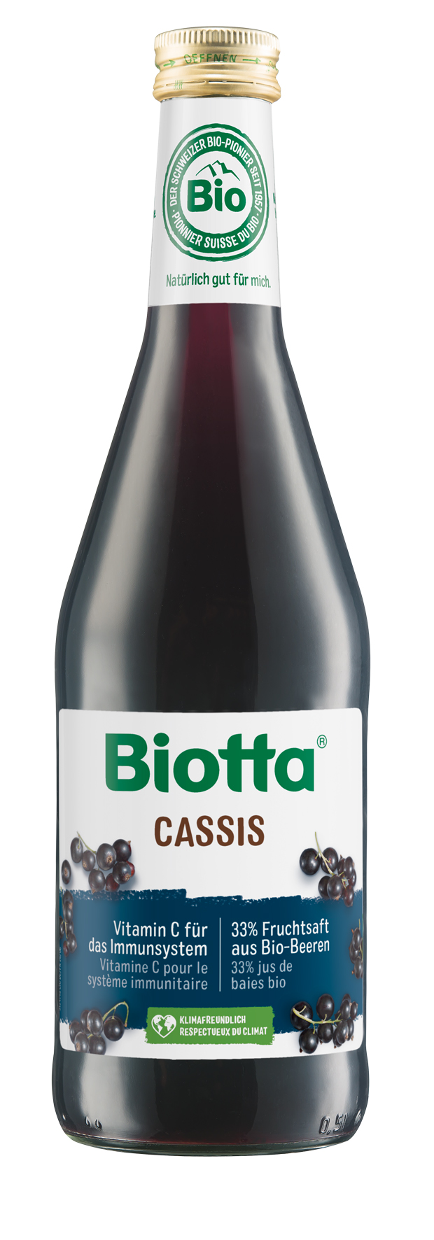 Biotta Cassis sap bio 500ml